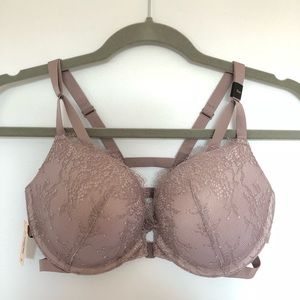 Victoria’s Secret Lace Strappy Back Push-Up Bra